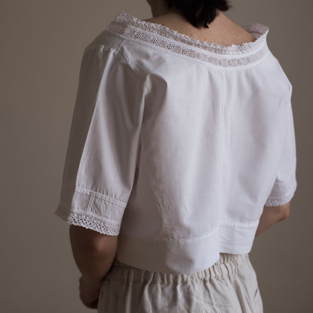 back, Vintage Top, old cotton, 20th century